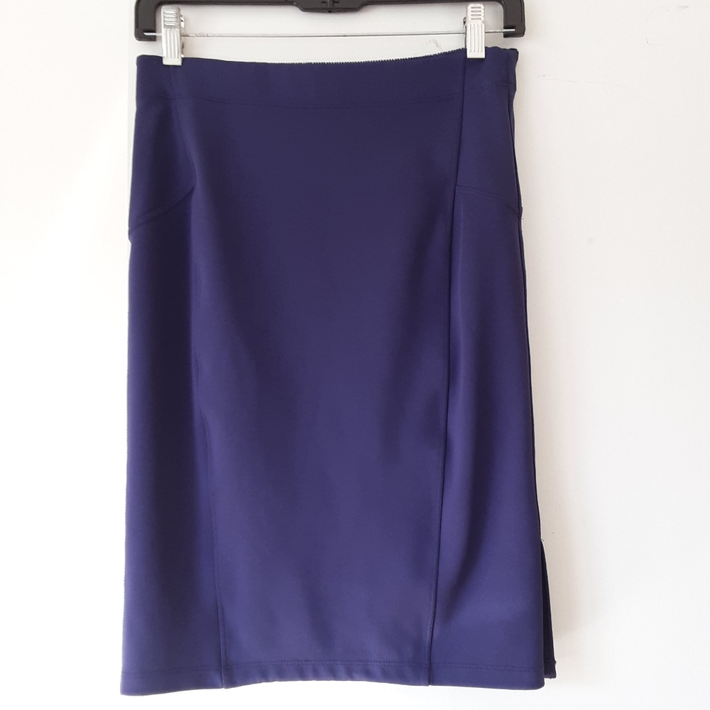 Daisy Fuentes Shapewear Purple Pencil Skirt NWT